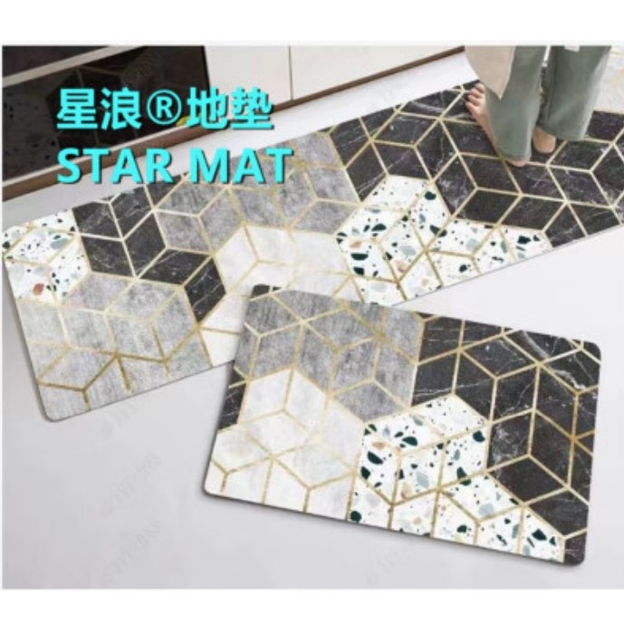 Floor Mat Kitchen HD Printing 3D Non-Slip Mat Carpet Door Mat Mat thumbnail