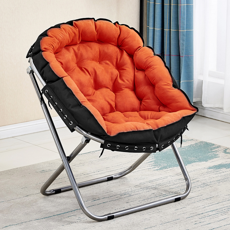 懒人沙发迷你阳台小沙发椅单人创意简约现代网红卧室折叠休闲躺椅详情10