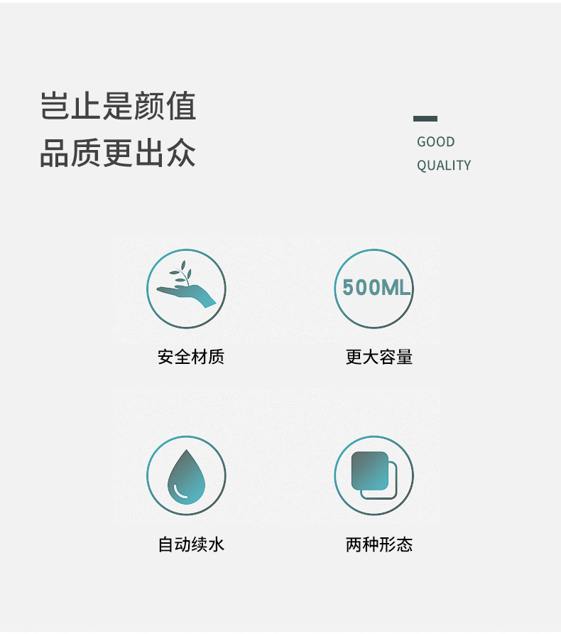 宠物猫碗狗碗塑料不透明宠物饭盆防湿嘴防打翻自动饮水碗宠物用品详情2