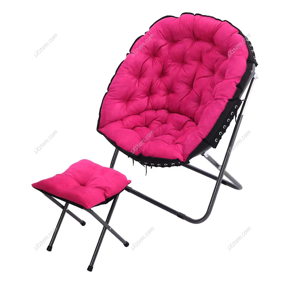 懒人沙发迷你阳台小沙发椅单人创意简约现代网红卧室折叠休闲躺椅详情5