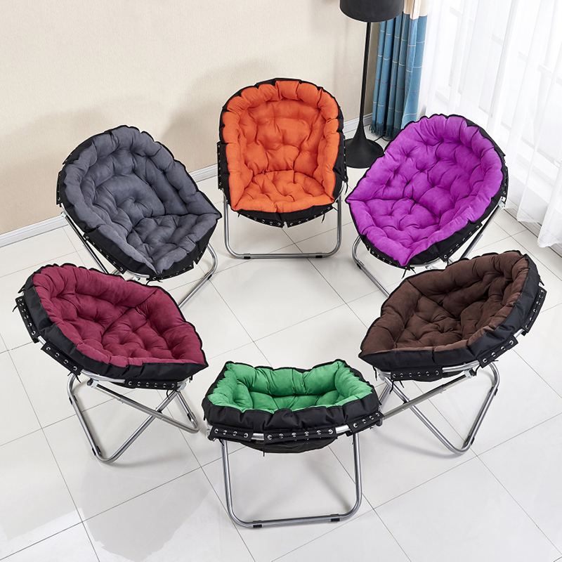 懒人沙发迷你阳台小沙发椅单人创意简约现代网红卧室折叠休闲躺椅详情16