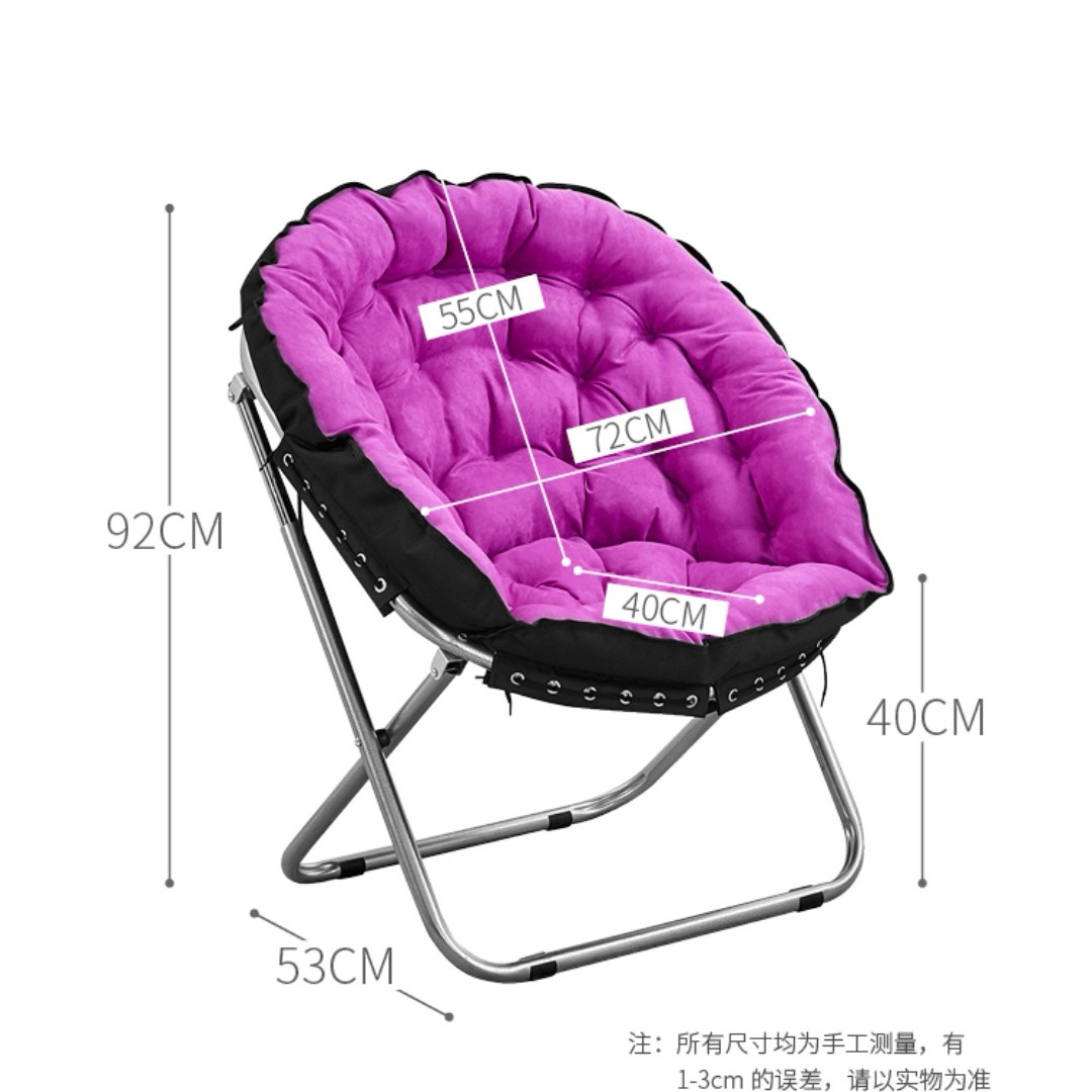 懒人沙发迷你阳台小沙发椅单人创意简约现代网红卧室折叠休闲躺椅详情11