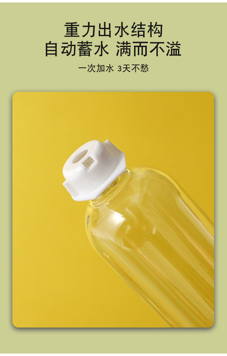 宠物双碗狗狗食碗猫咪饭盆不湿嘴防打翻多功能自动饮水器宠物用品详情5
