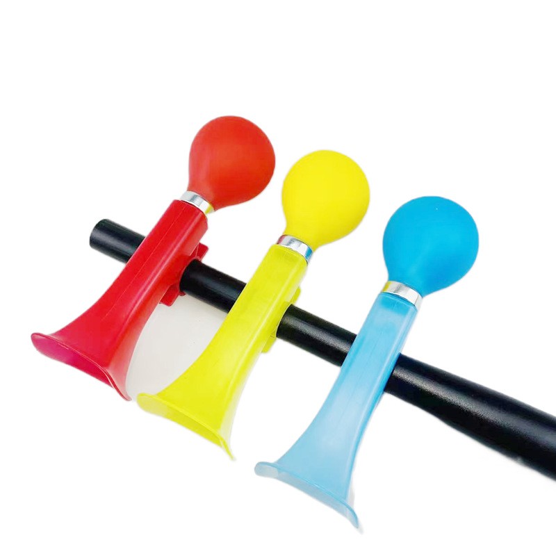 220724 New plastic horn Bicycle horn air bag horn bicycle bell bicycle horn multi-color