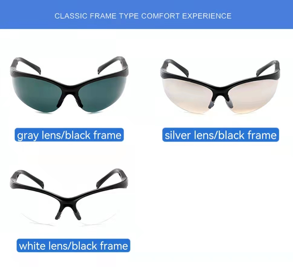 可调节镜腿防尘防风沙防飞溅防护眼镜  多色时尚护目镜 工业实验室劳保眼镜详情4