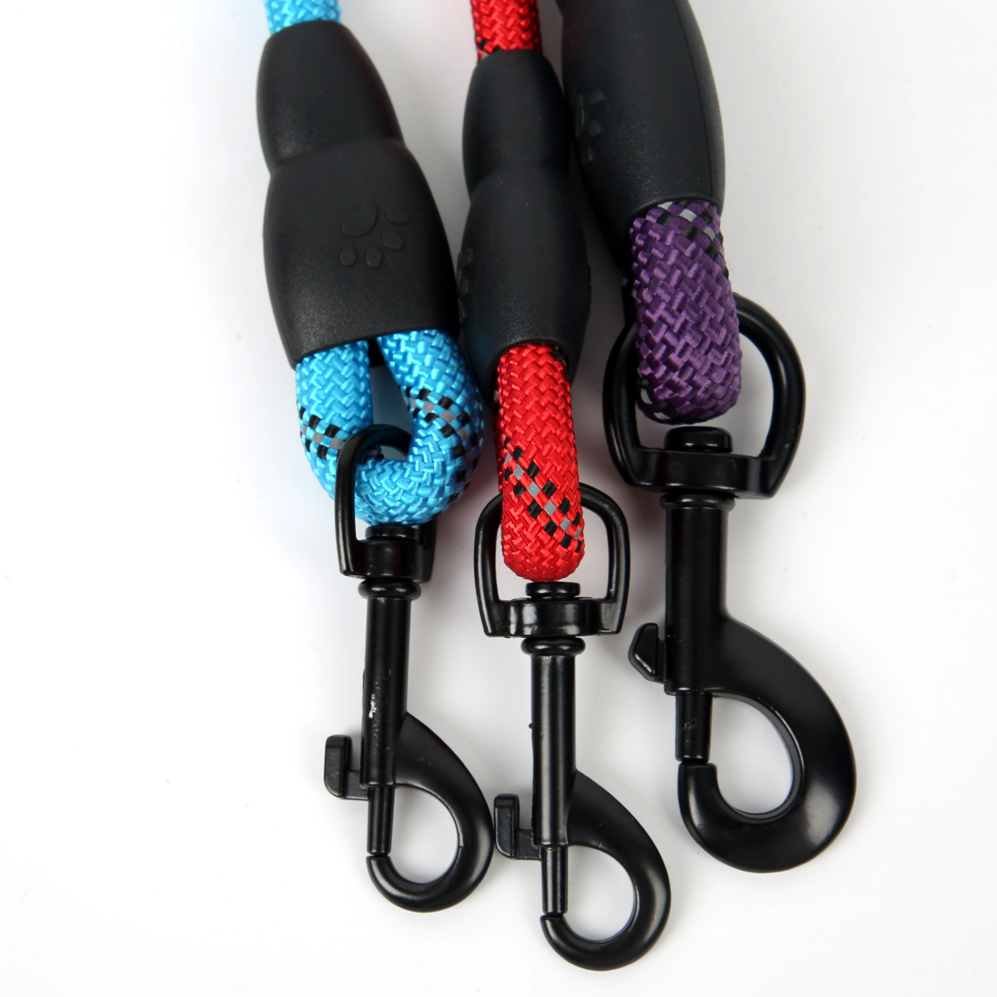 Cross-Border Pet Leash Extended Pet Leash Wholesale Dog Training Leash Nylon Reflective Woven Dog Leash Item Picture