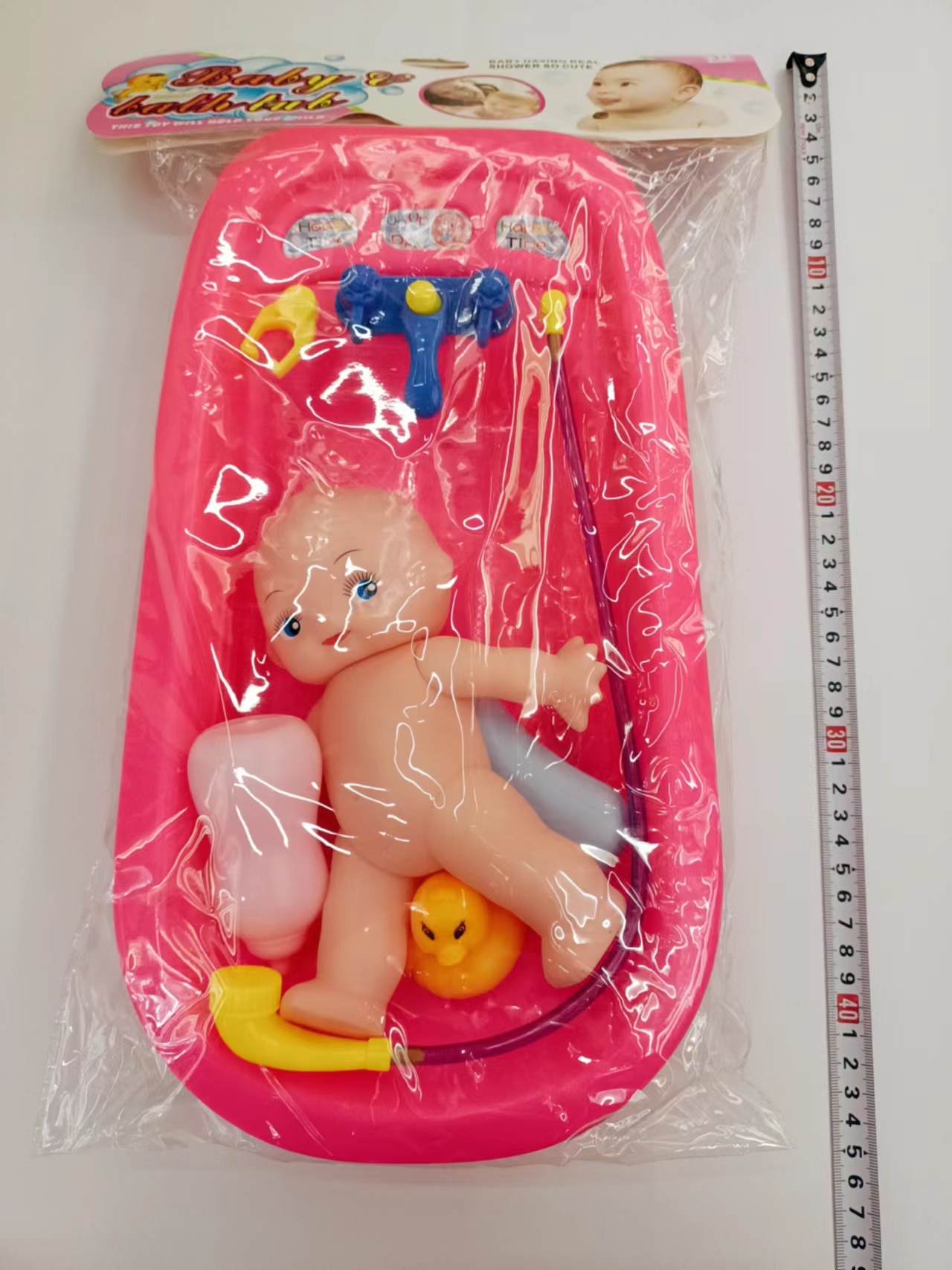 大号澡盆娃娃宝宝洗澡戏水过家家玩具新款好看浴盆带公仔澡盆婴儿水上洗澡详情10