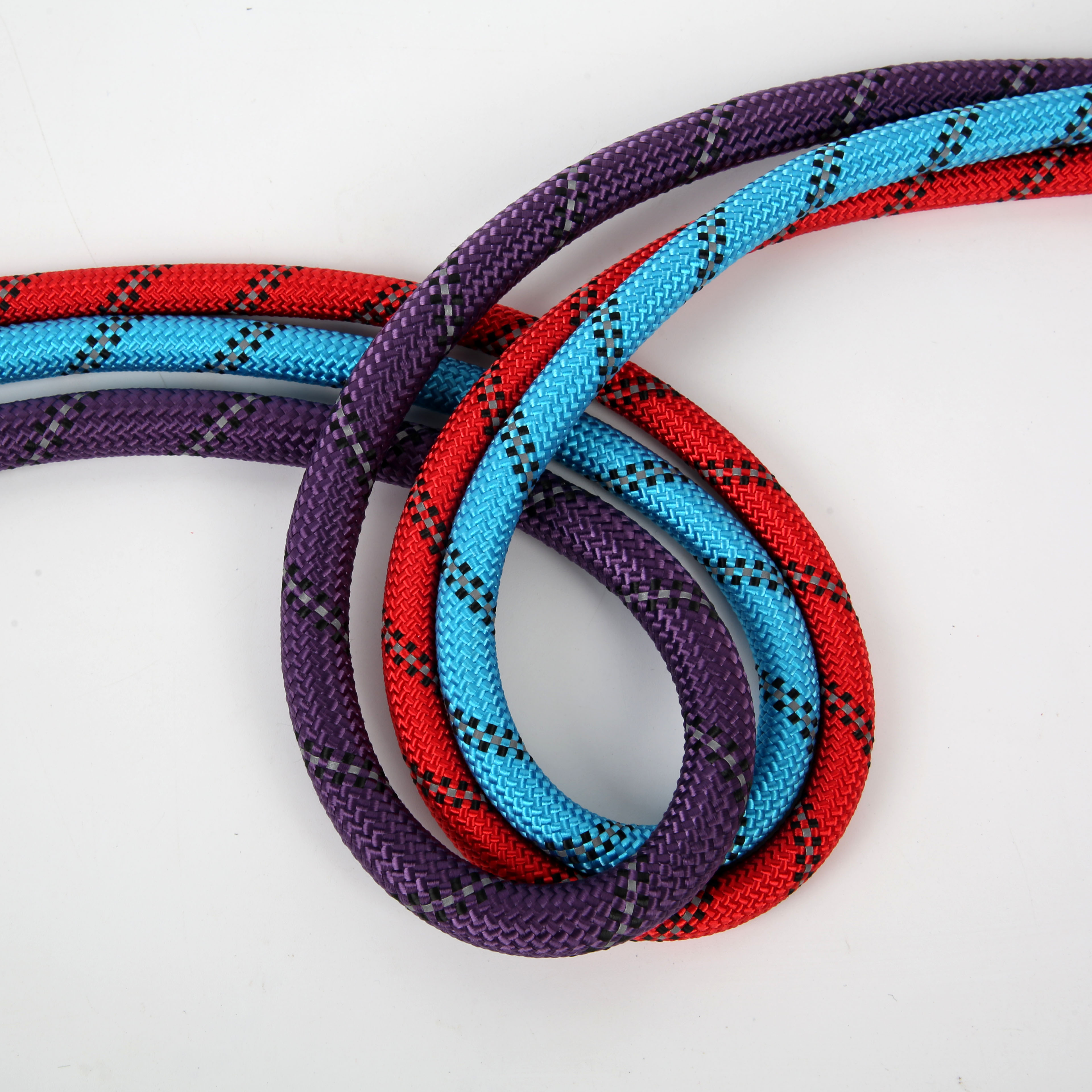 Cross-Border Pet Leash Extended Pet Leash Wholesale Dog Training Leash Nylon Reflective Woven Dog Leash Specification drawing