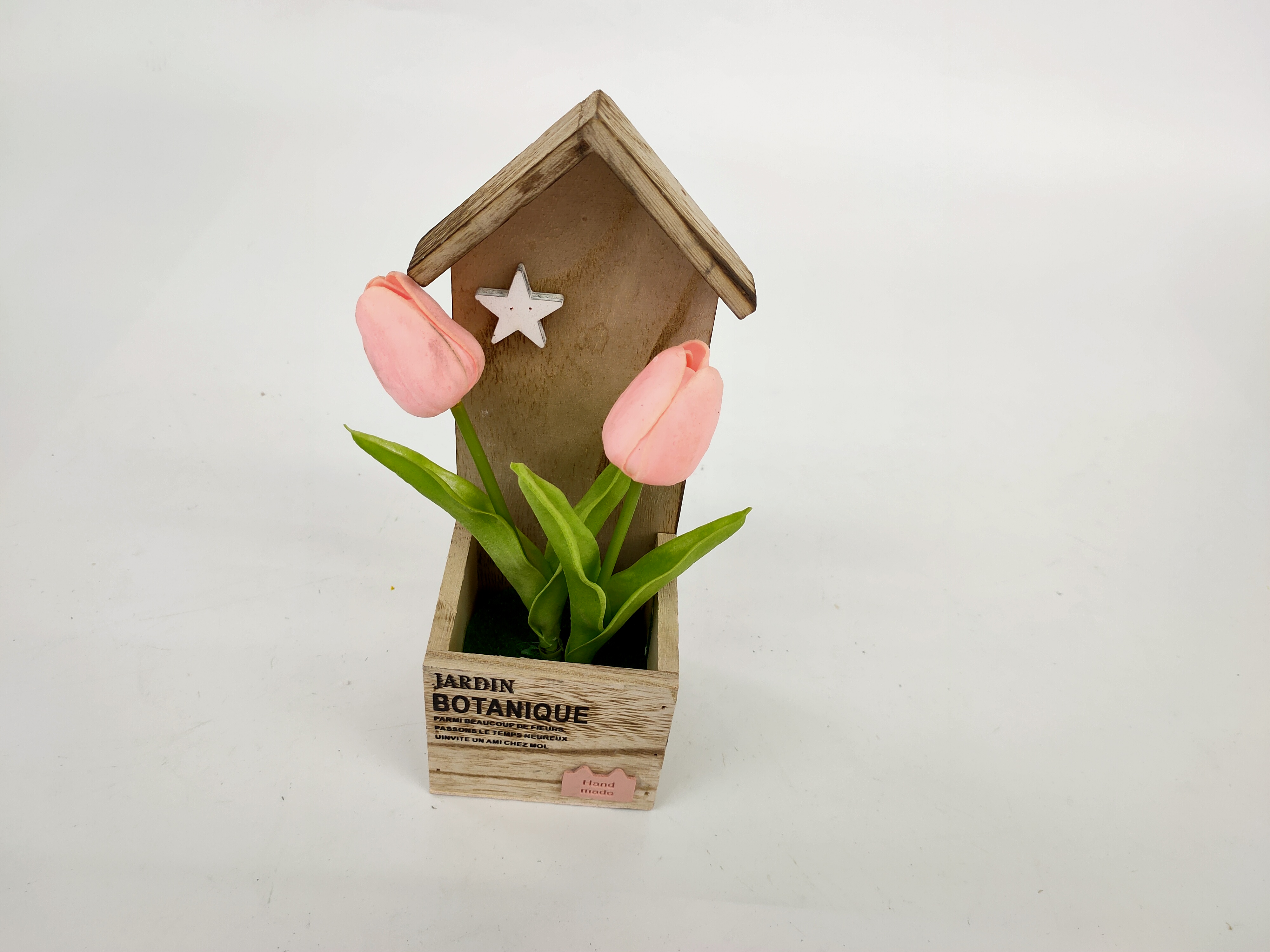 仿真花假花木头房子餐桌书桌梳妆台等等摆件品详情6