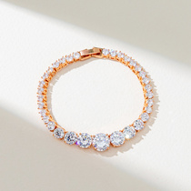 Boutique light luxury full zirconium bracelet 2022 new product A003