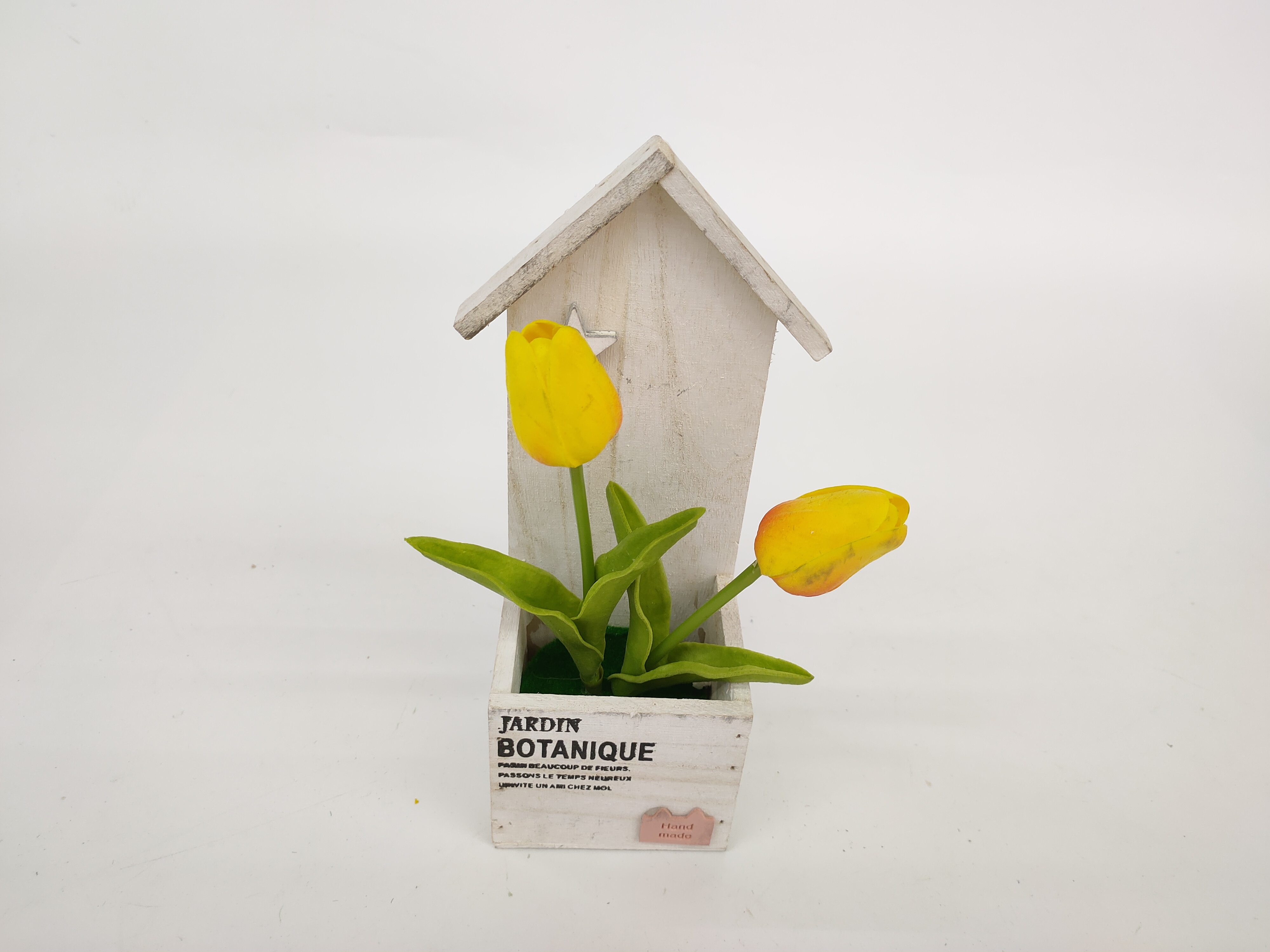 仿真花假花木头房子餐桌书桌梳妆台等等摆件品详情5