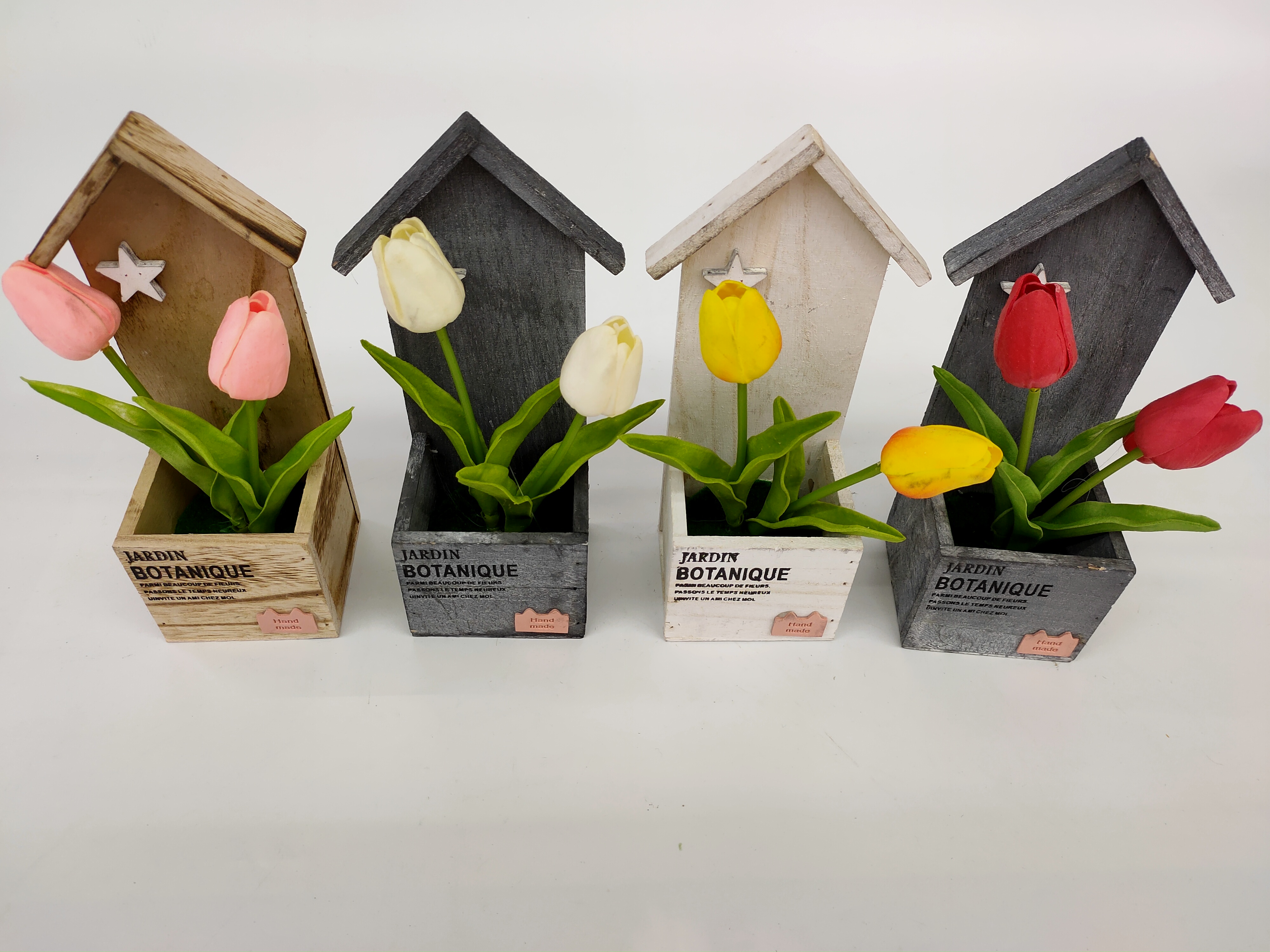 仿真花假花木头房子餐桌书桌梳妆台等等摆件品详情1