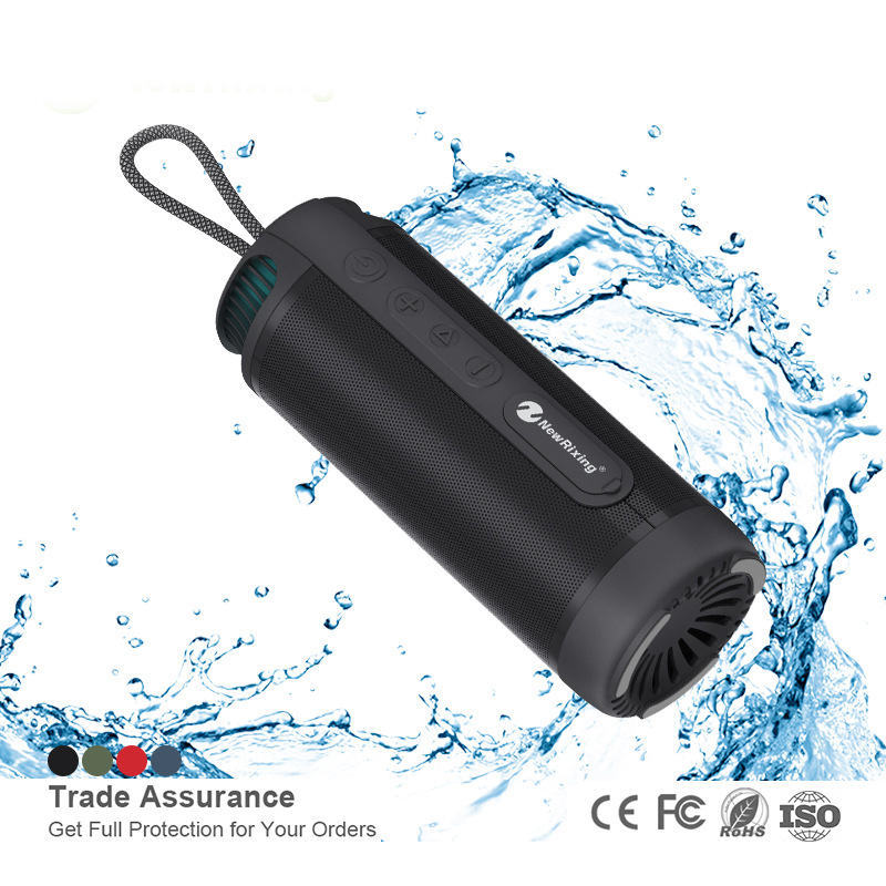 myAI Bluetooth Speaker IPX6 Waterproof Dual Speakers Lighting Wireless Audio
