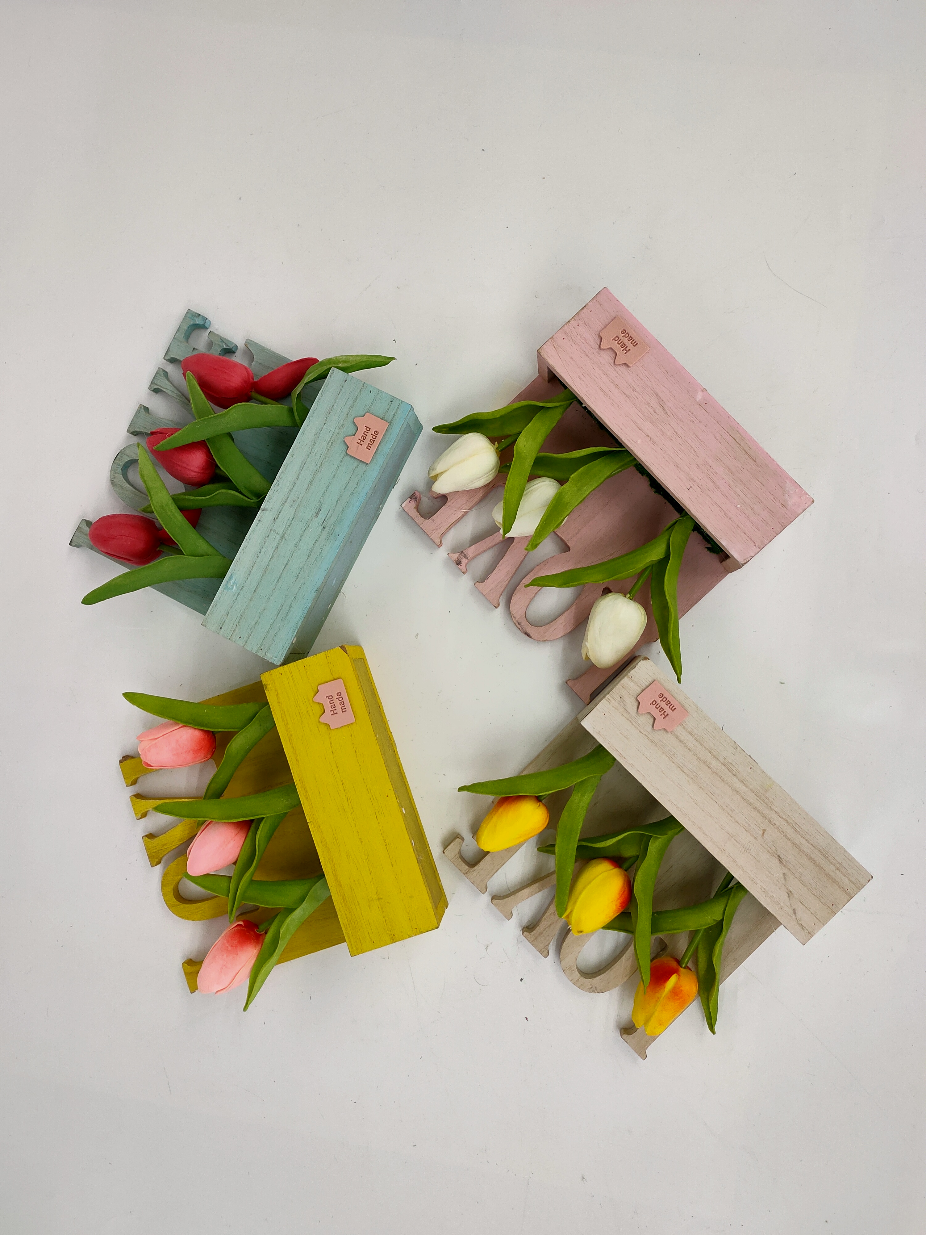 仿真花假花木头房子餐桌书桌梳妆台等等摆件品详情8