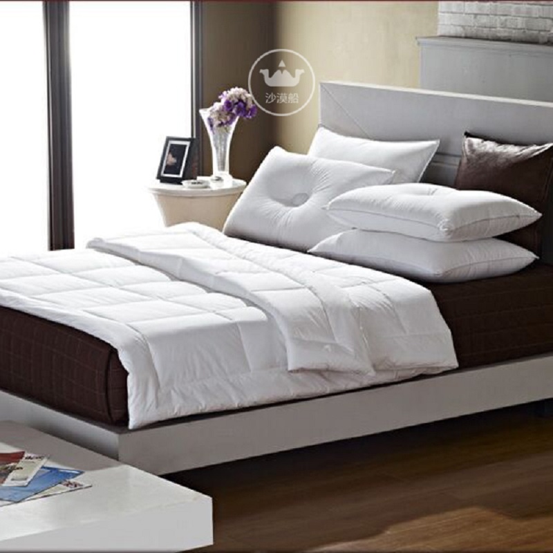 Hotel Bedding linen 100% cotton twill fabric white Four Season air conditioning bedding core bedding thumbnail