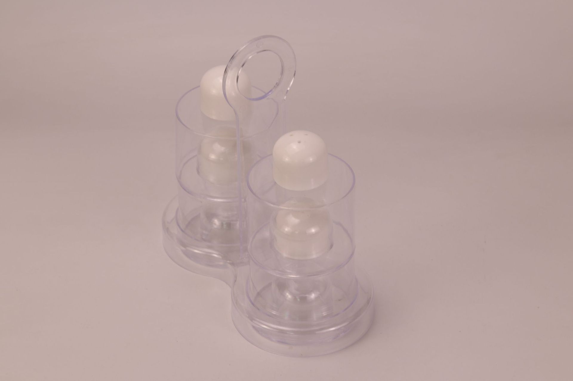 Add transparent rotating seasoning jars for foreign trade