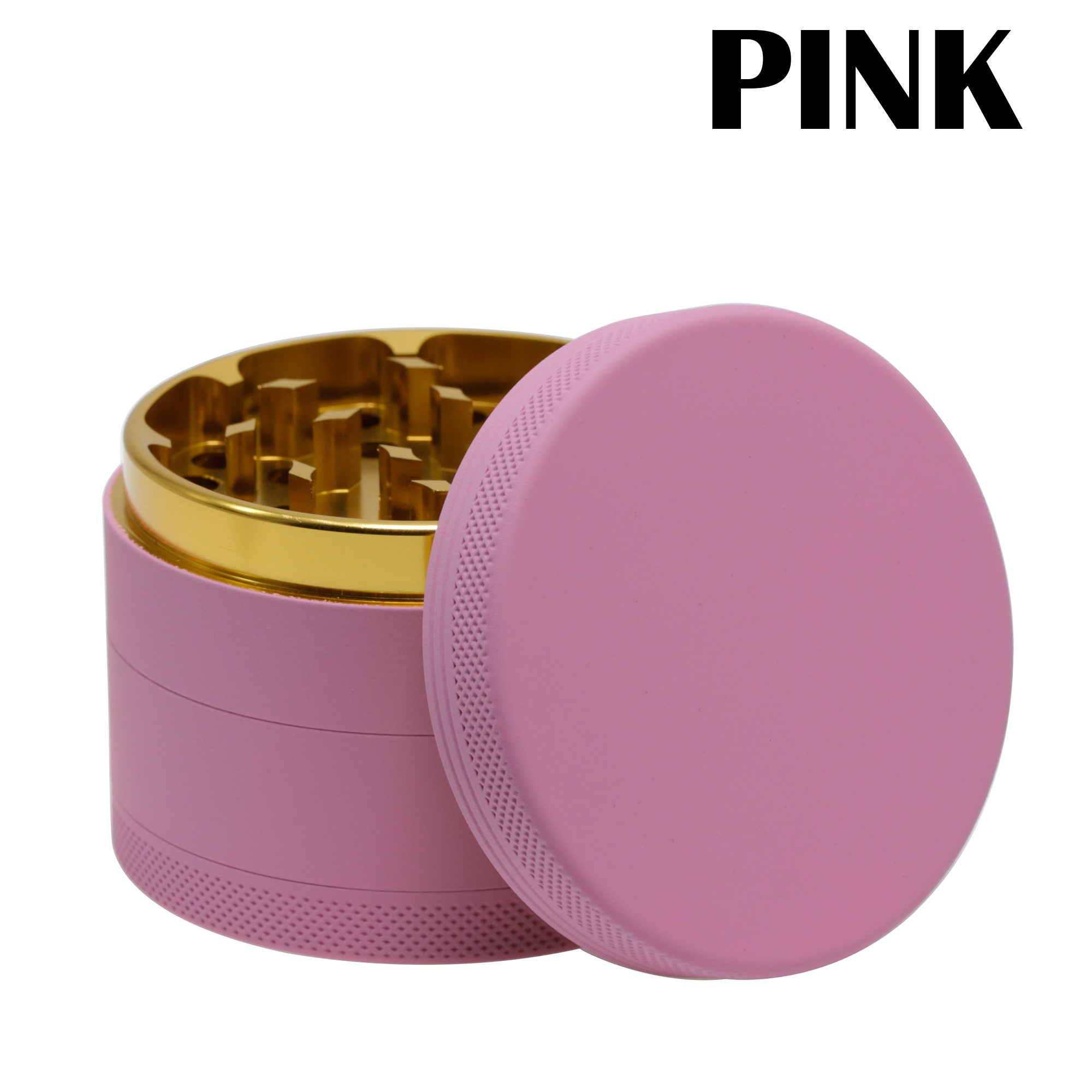 smoking accessories aluminum grinder custom logo ready to ship for  girl full figure
