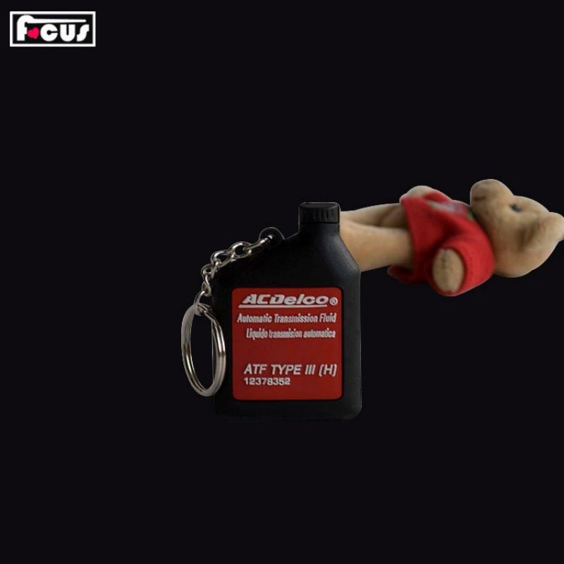 Customized wholesale of oil cans, PVC cartoon dolls, keychains, couple bags, pendants, creative gifts, event giveaways Item Picture