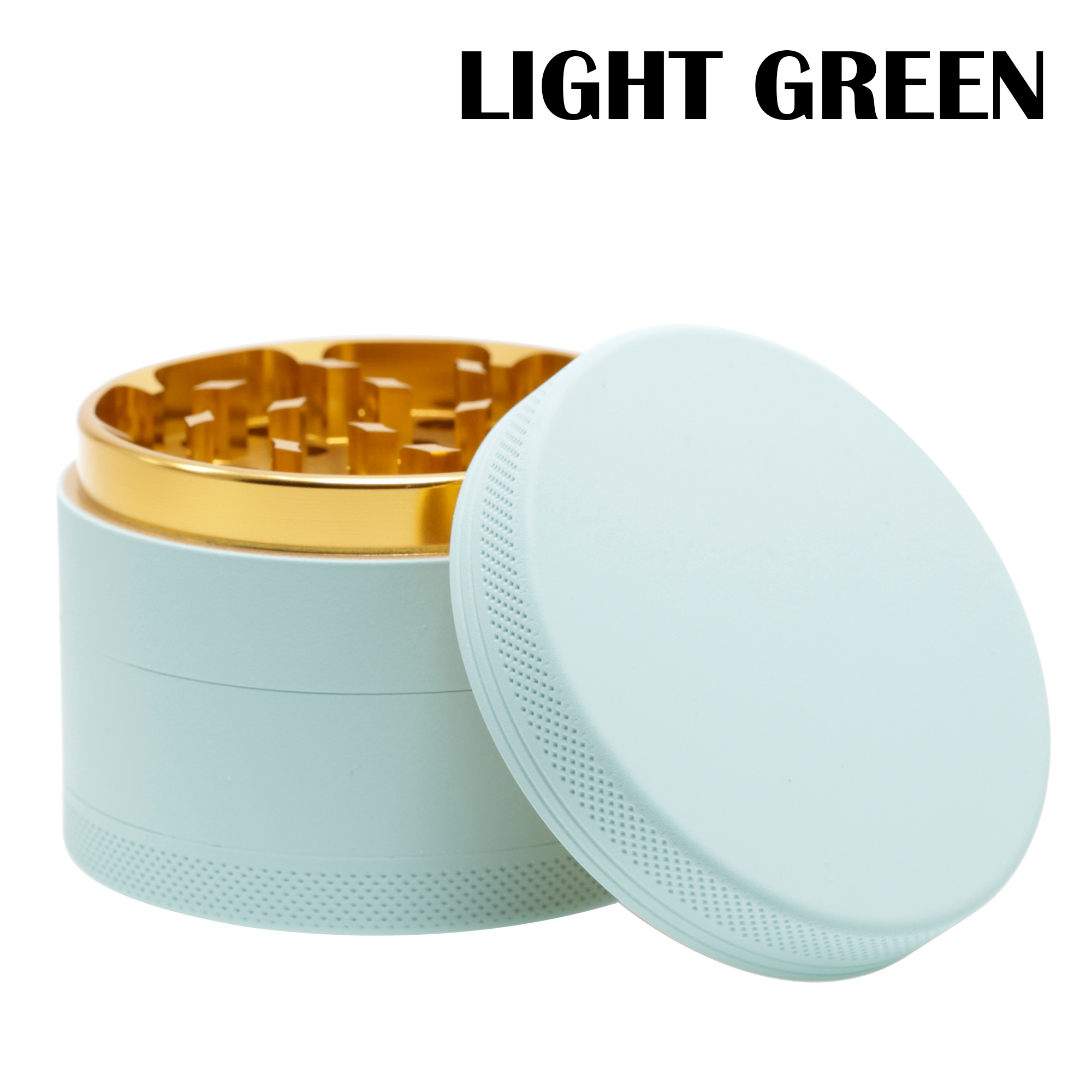 smoking accessories aluminum grinder custom logo ready to ship for  girl Item Picture
