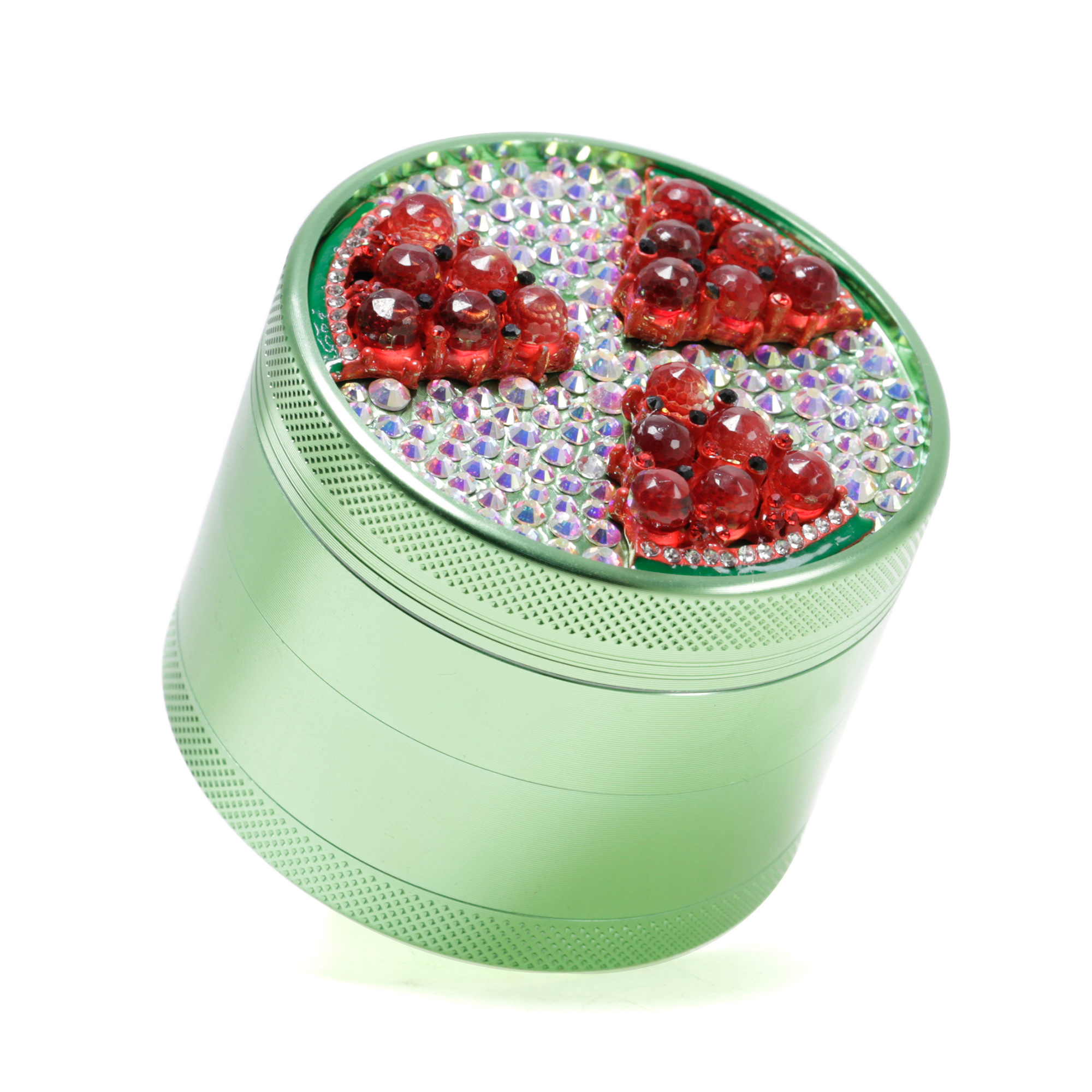63mm Metal Aluminium Alloy 4 Layers grinder cute grinders for women  full figure
