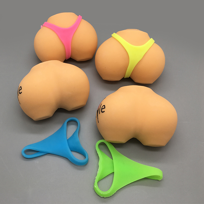 工厂直销 欧美热销性感臀部 整蛊屁屁发泄面粉玩具