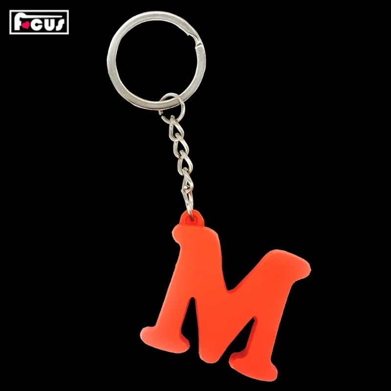 Letters Maple Leaf PVC cartoon doll key chain couple bag pendant Creative gift activities gift customization wholesale thumbnail
