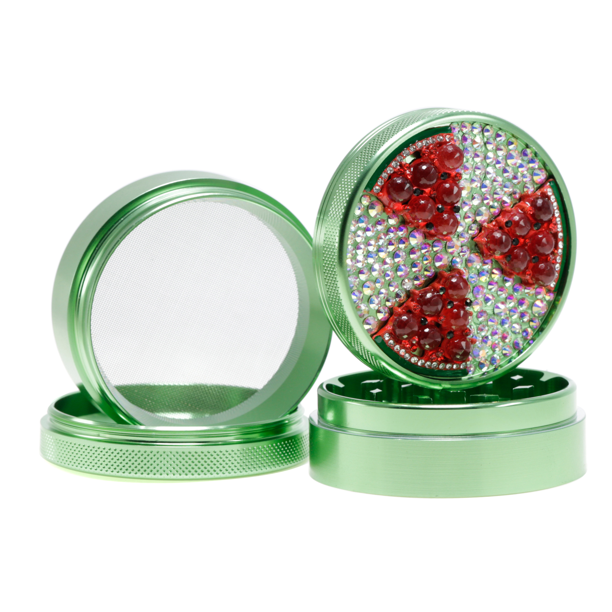 63mm Metal Aluminium Alloy 4 Layers grinder cute grinders for women  Application Scenario