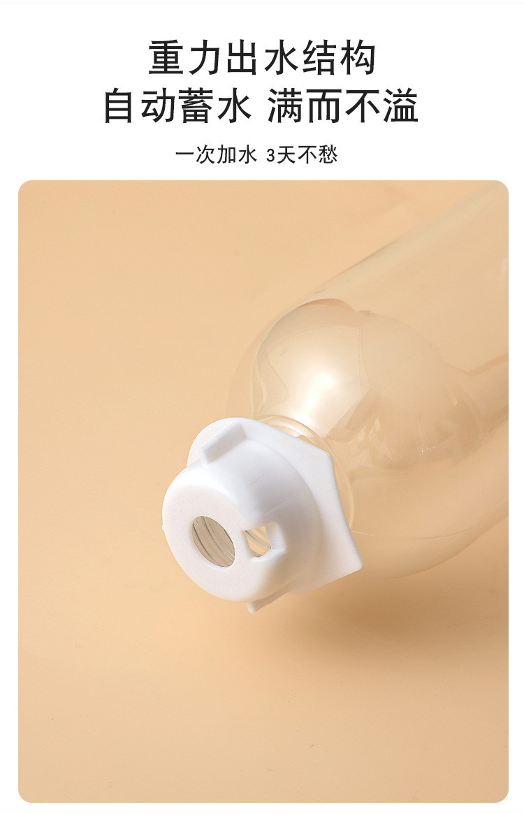 新款宠物自动饮水器喂食双碗猫狗食碗不锈钢宠物碗防打翻宠物用品详情6