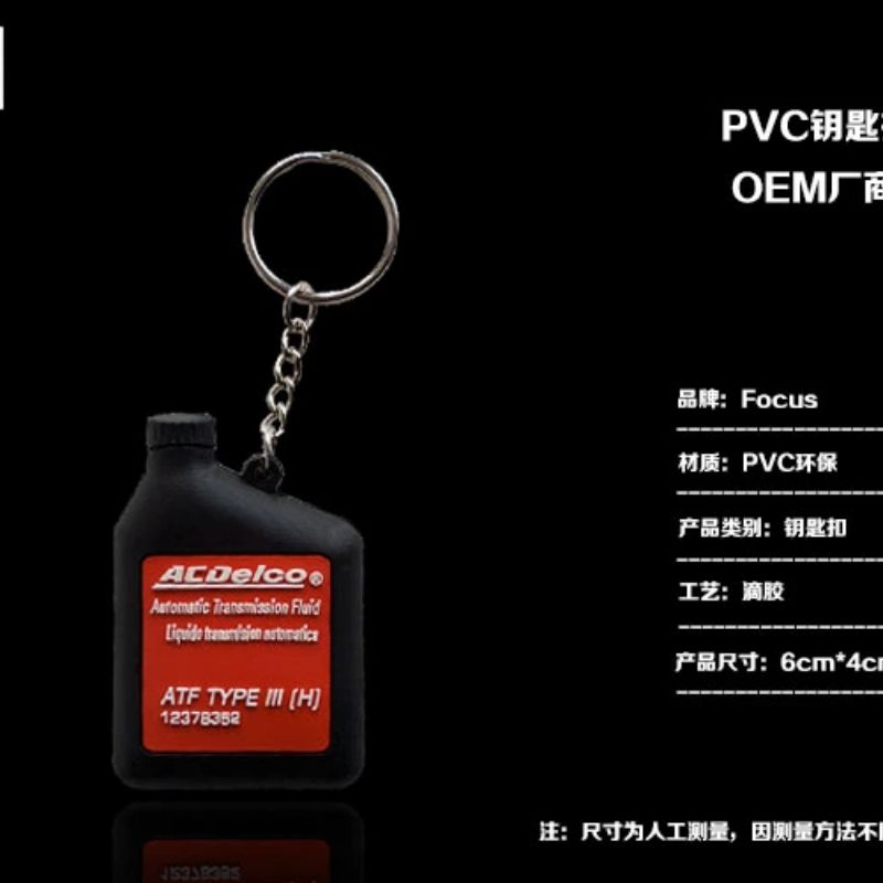 Practical silicone PVC cartoon key chain couple bag pendant creative gift activities gift customization wholesale thumbnail