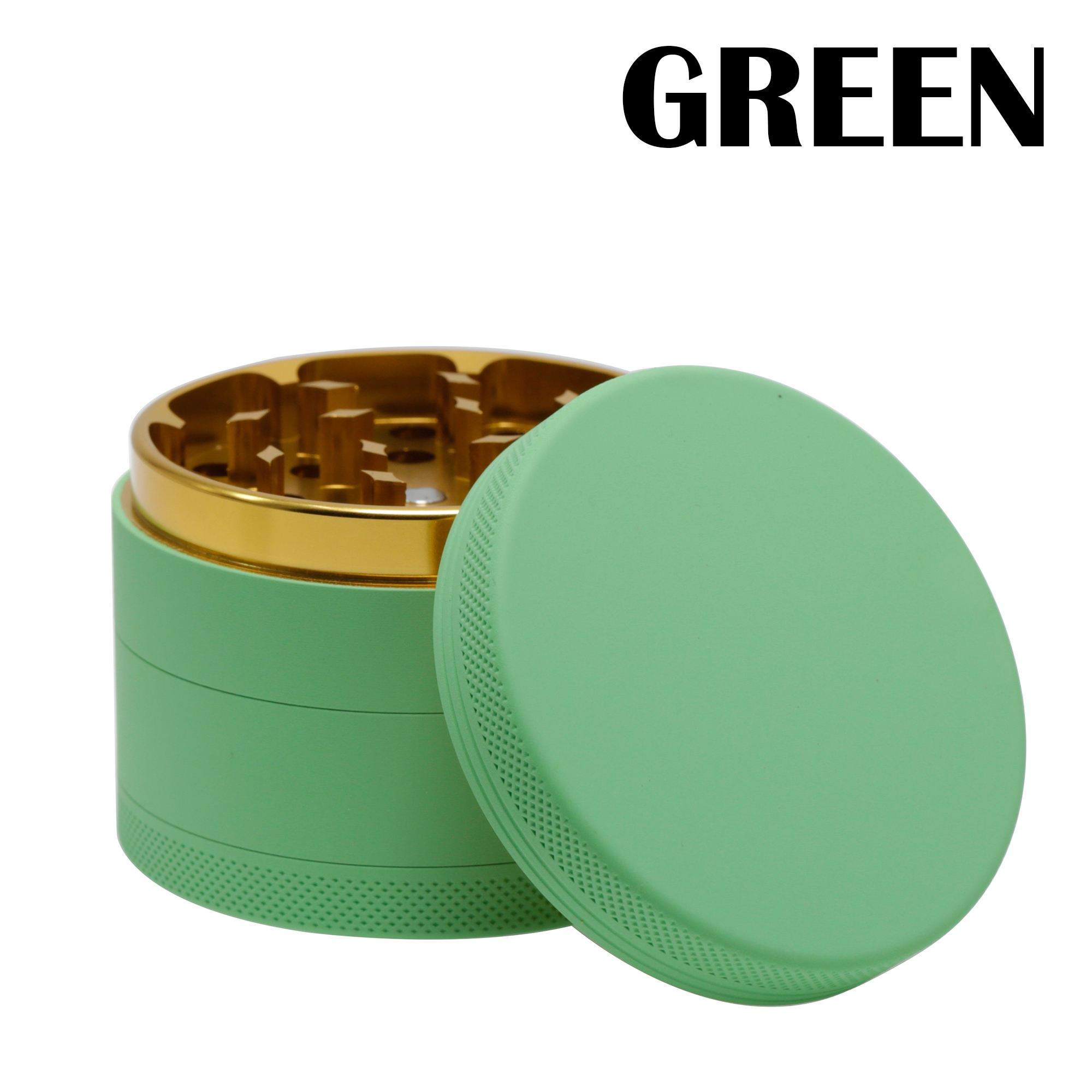 smoking accessories aluminum grinder custom logo ready to ship for  girl details Picture
