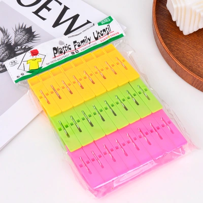 Plastic clip Socks small clip hanger windproof clothespin multifunctional drying clip thumbnail
