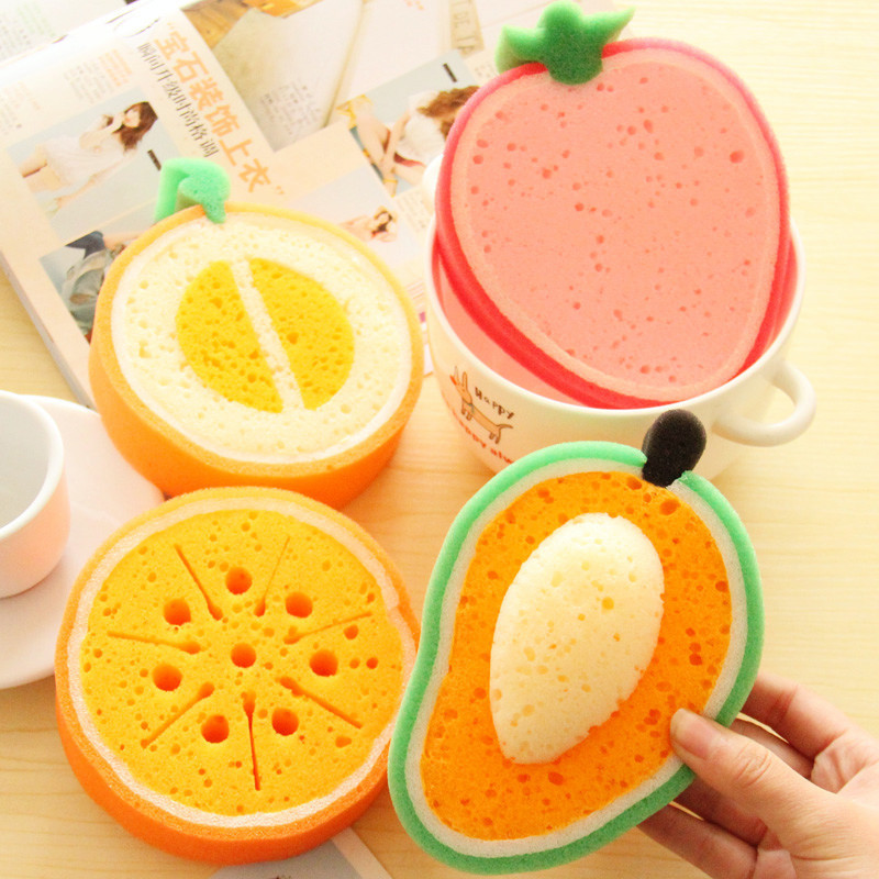 Sponge scrub bowl cloth foreign trade