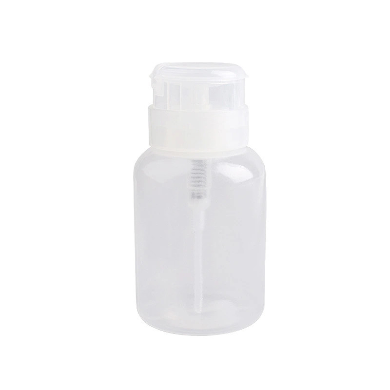 Nail Polish remover press bottle Nail polish remover Bottle Nail Polish Tool 200ml ultra thick durable with lock leak proof