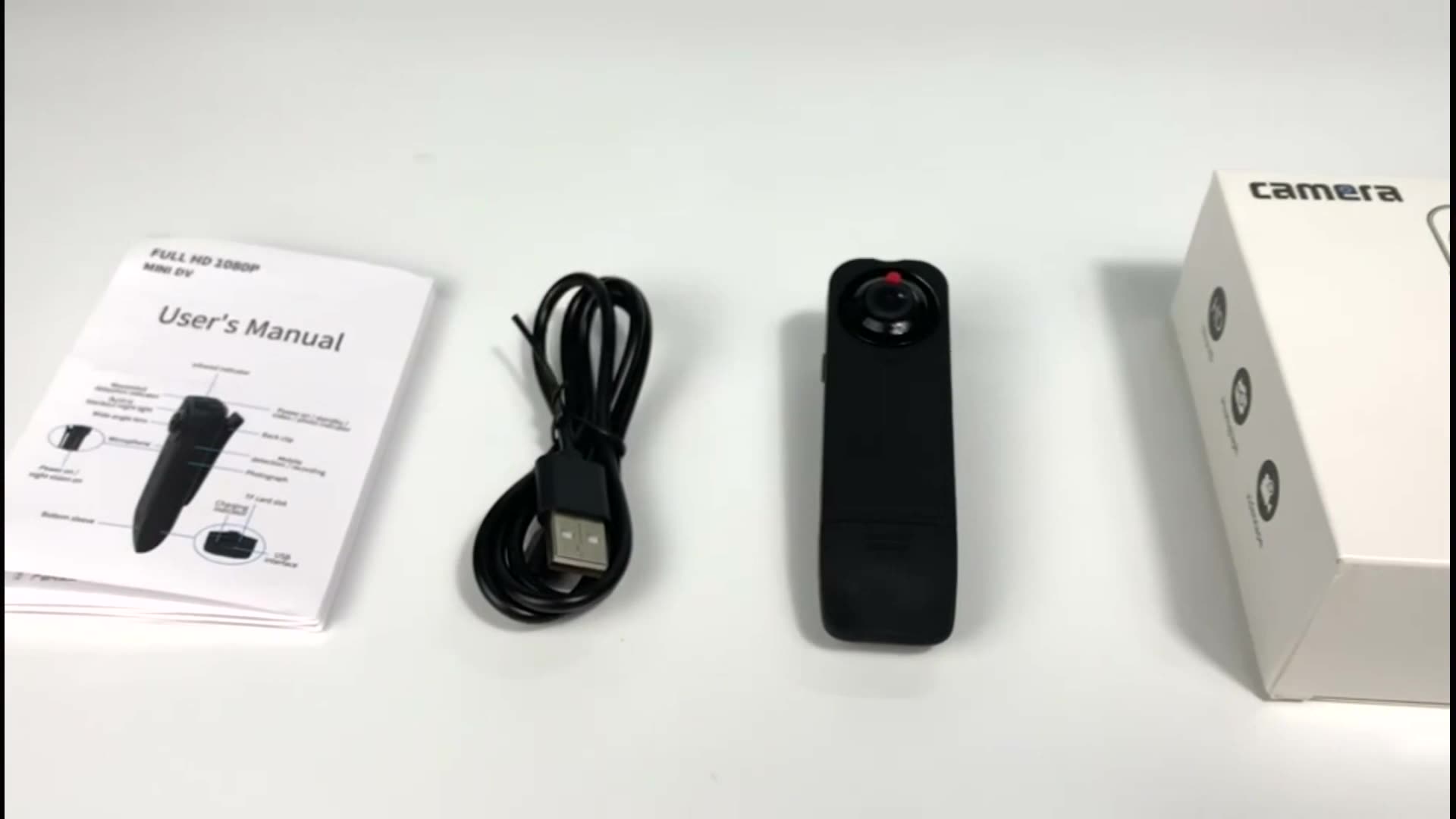 Outdoor sports back clip camera foreign trade