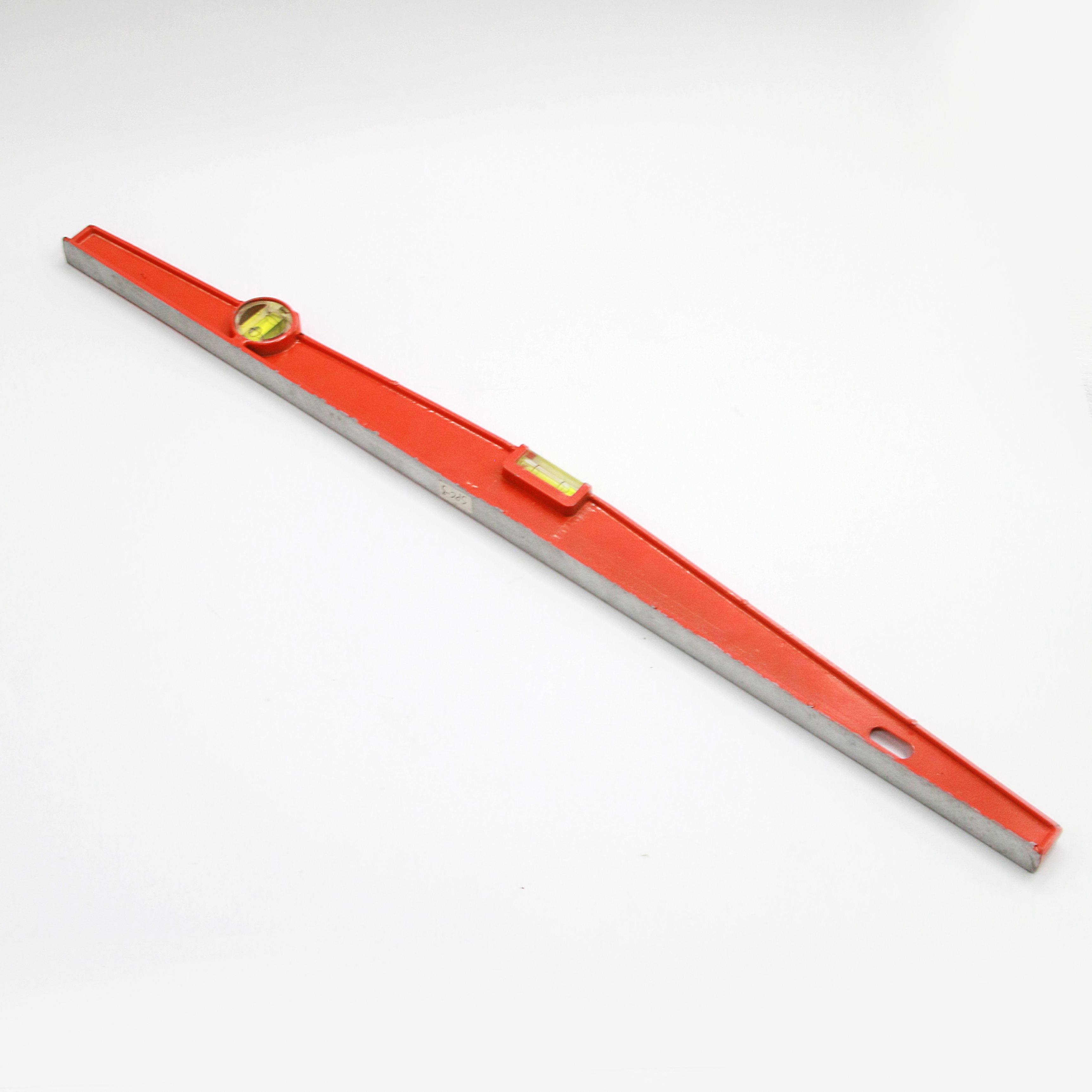 Bridge Level Aluminum Alloy Level Level High Precision Heavy Duty Strong Magnetic Solid Cast Aluminum Multi-Functional Home Building Decoration Measurement Balance Ruler 40Cm 50Cm 60Cm Red