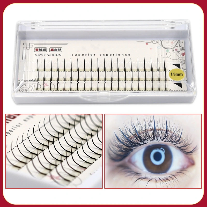 Fairy eyelashes net red modeling fairy false eyelashes single flower fairy grafted hair