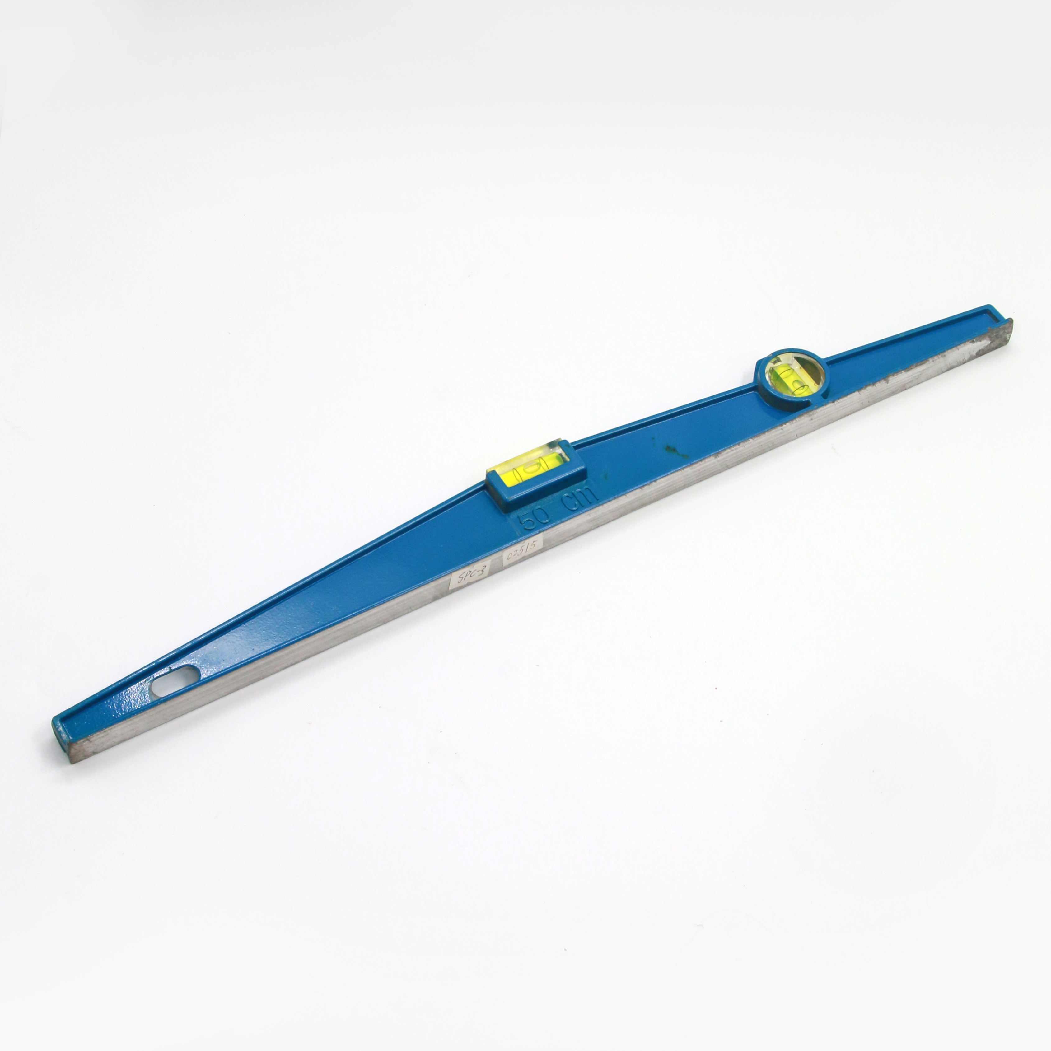 High Precision Heavy Duty Strong Magnetic Solid Cast Aluminum Multi-Functional Home Building Decoration Measuring Balance Ruler 40Cm 50Cm 60Cm Blue