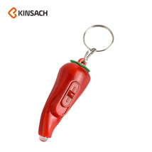 新款 辣椒钥匙扣小电子灯 创意实用小礼品动物挂件卡通发光钥匙扣灯