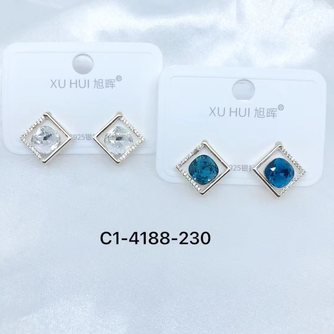 Fashion exquisite 925 silver needle earrings new earrings A197Fashion Jeremy