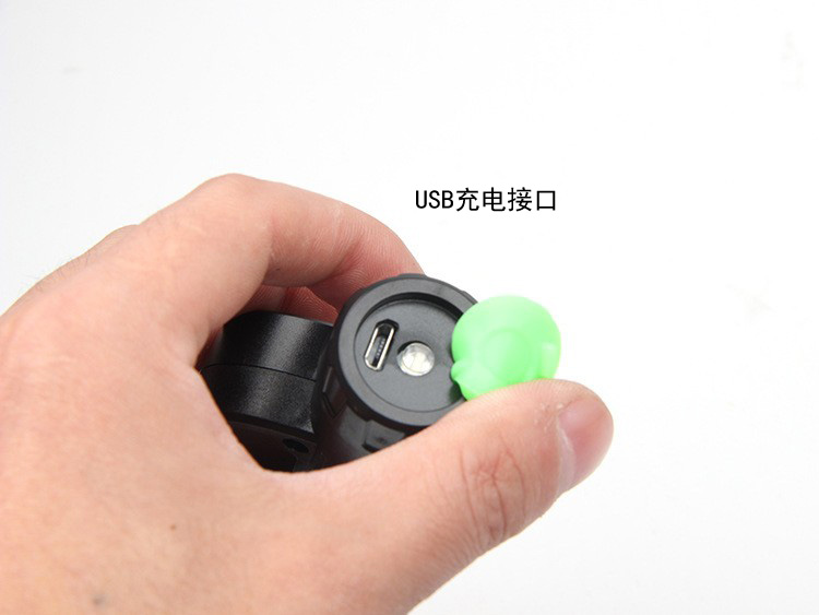 YT-872-1车灯+头灯两用USB充电头灯泛光COB+远光灯头灯自行车前灯 跑步灯骑行头灯详情6