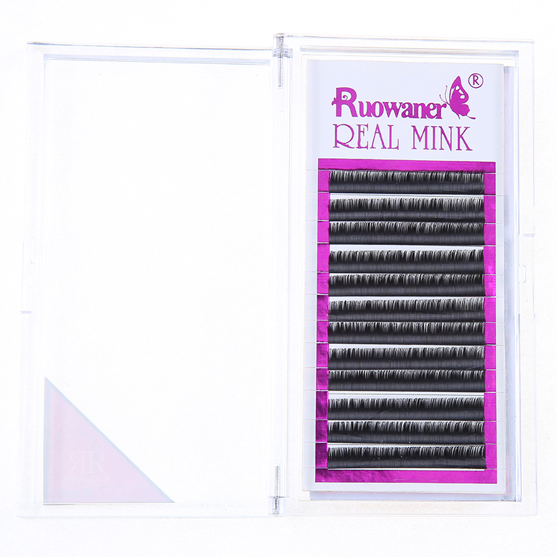 New Korean Mink Velvet Super Black Bright 0.07C Grafted False Eyelashes Soft Grafted Eyelashes Nude Makeup Realistic False Eyelashes Specification drawing