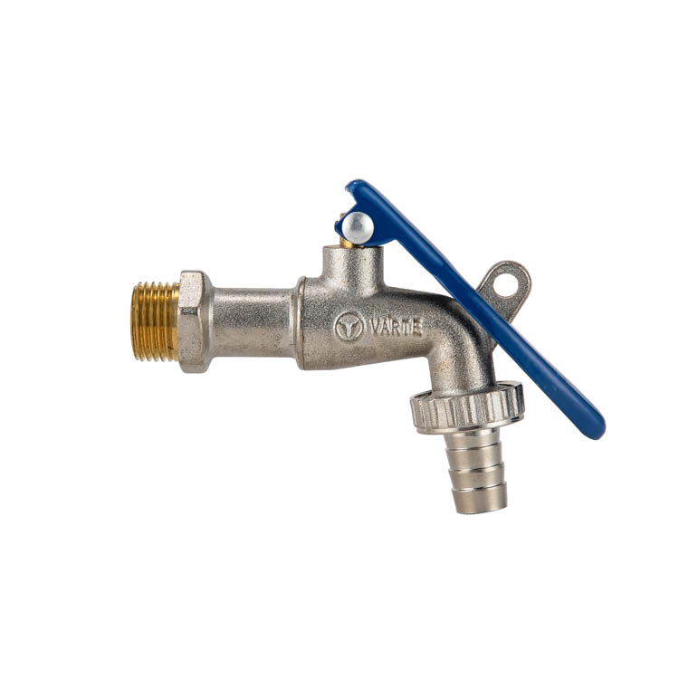 Three -section washing machine faucet lock bibcock