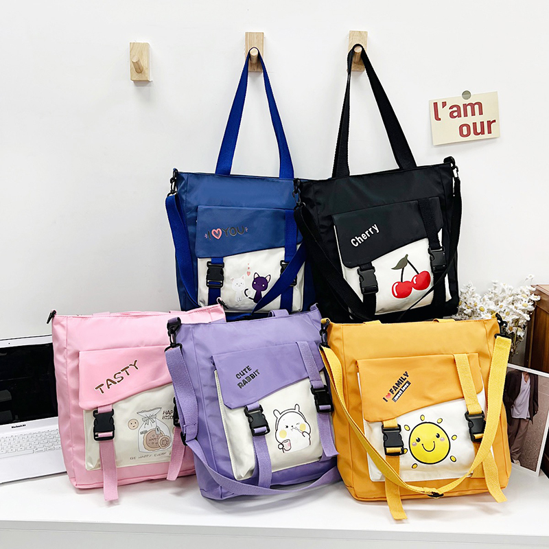 Tote Bags Canvas Bags New trend SchoolBags Fashionable women's bags Large quantity discount Wholesale customization welcome consulting, ordering! thumbnail