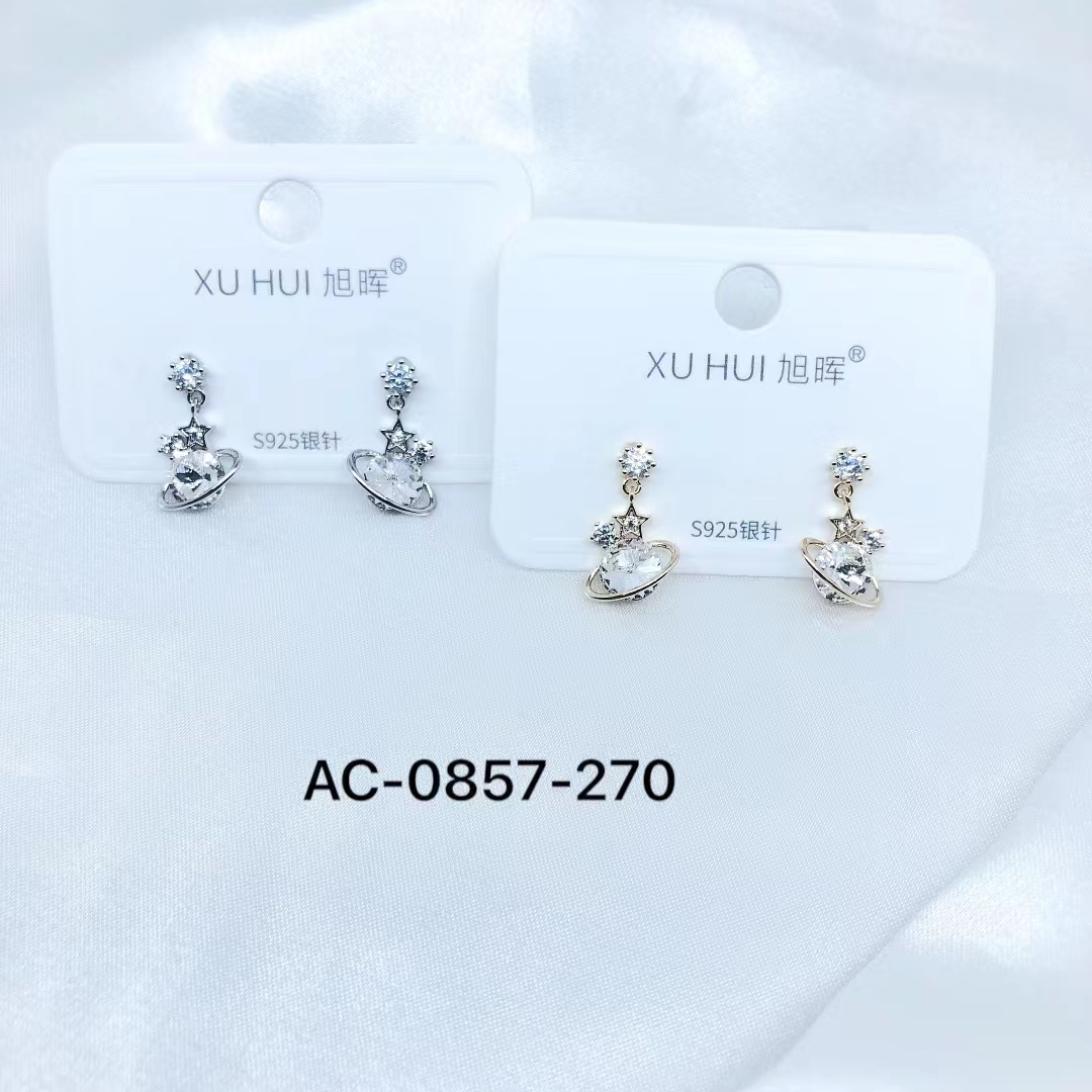 Fashionable exquisite 925 silver needle earrings new earrings A207Fashion Jeremy
