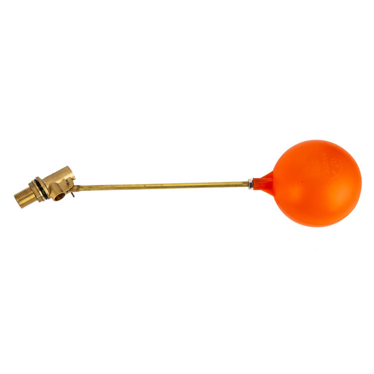 1/2"--2" brass float  ball valve   with plastic ball  