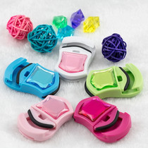 ABS Eyelash Curler: Plastic mini portable eyelash curler with drill beauty eyelash tool promotional gift