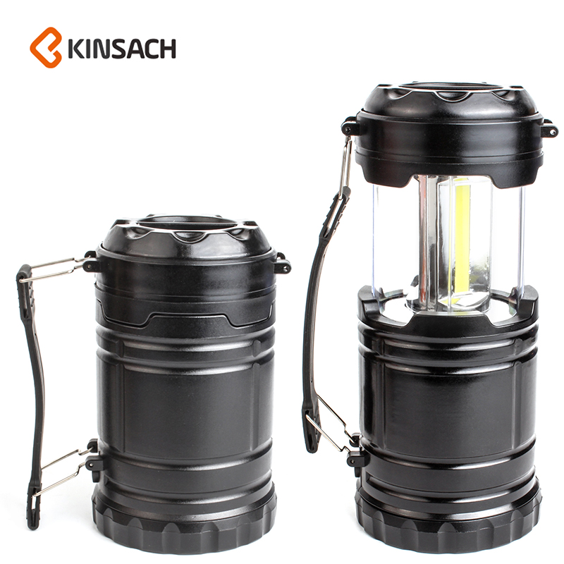 COB3+1拉伸野营灯户外超亮营地帐篷灯自动拉小马灯野营户外露营灯