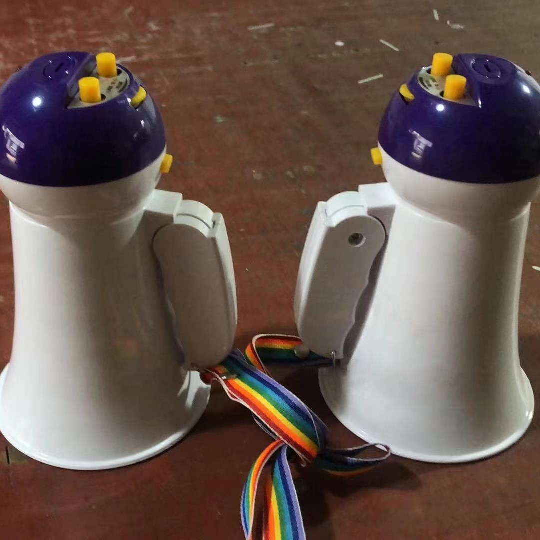 Handheld rechargeable lithium battery megaphone, recording speaker, loudspeaker Specification drawing