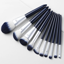 10 makeup brush set full makeup tools foundation brush eyeshadow brush wood handle makeup