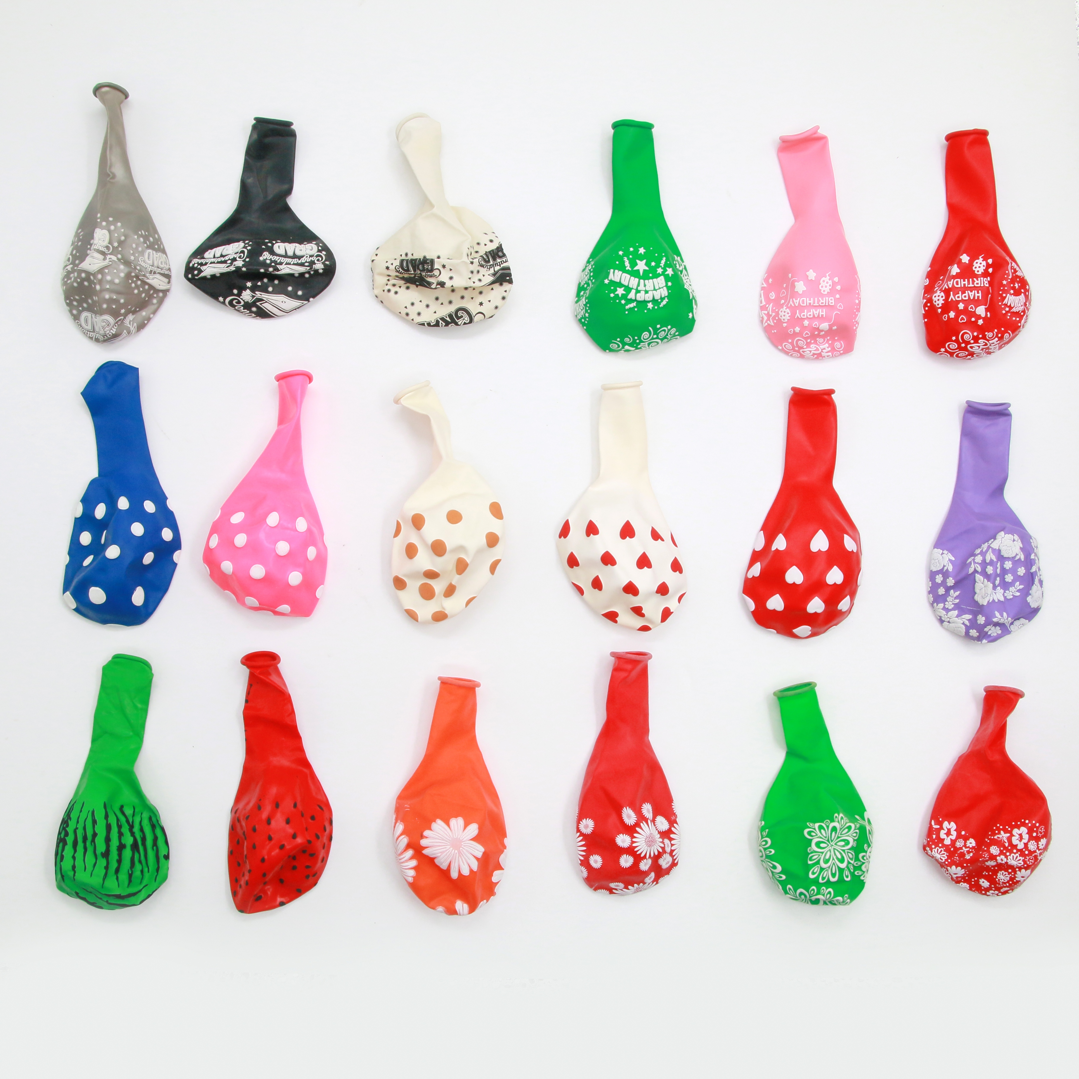 Balloons latex balloon party decorations party balloons various patterns thumbnail